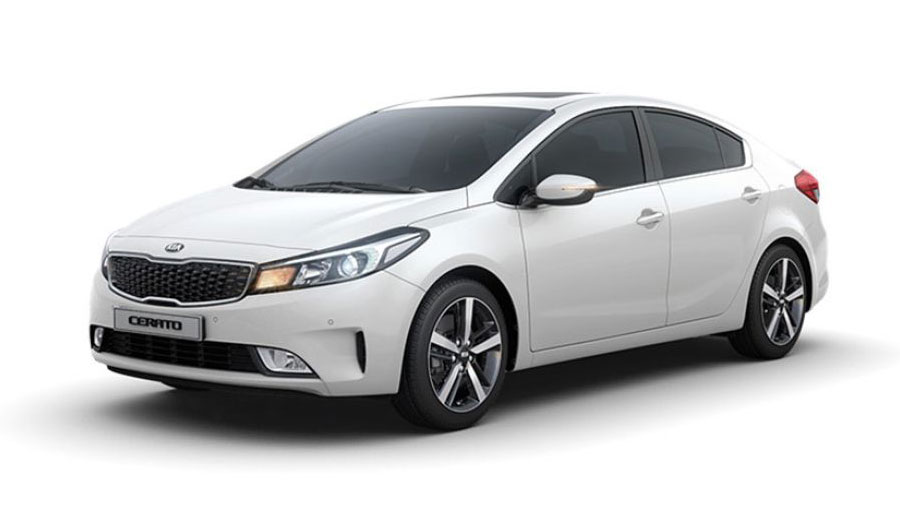 KIA CERATO WHITE